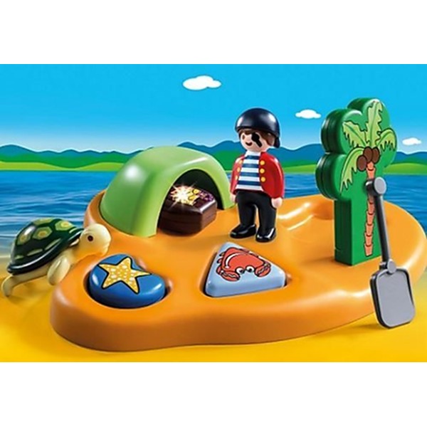 Playmobil 9119 île de pirate - Photo n°1