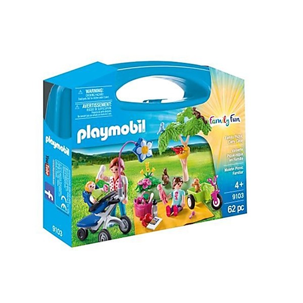 Playmobil - Valisette Pique-Nique en Famille, 9103 - Photo n°1