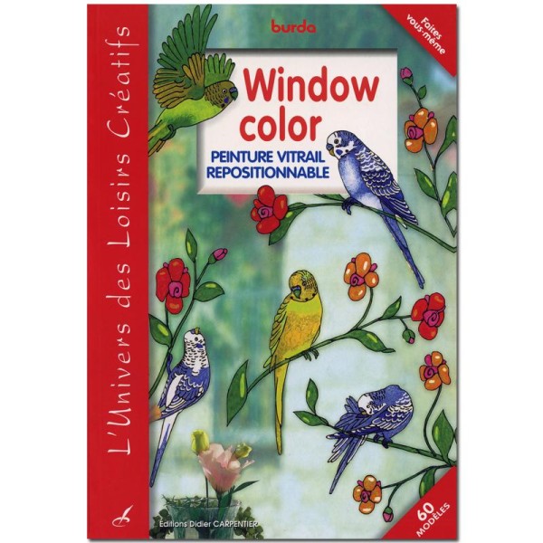 Livre Window color peinture vitrail repositionnable - Photo n°1