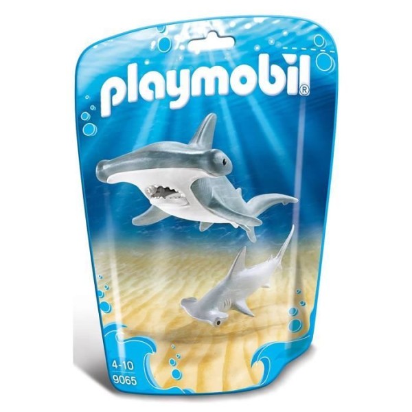 Playmobil - 9065 - Jeu - Requin Marteau et Petit - Photo n°2