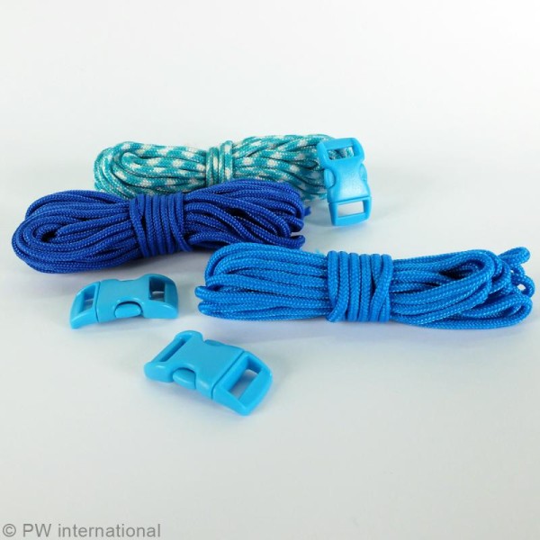 Kit Creacord - Océan - 3 bracelets - Photo n°2