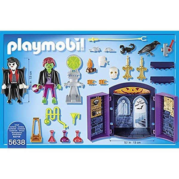 Playmobil 5638 Coffre Vampire et Mutant - Photo n°1