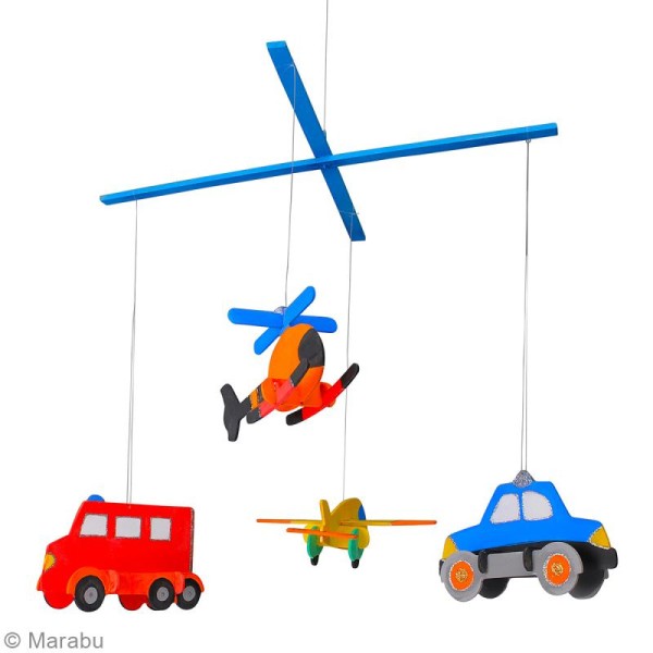 Puzzle en bois 3D Hélicoptère et avion - 11 pièces - Photo n°5