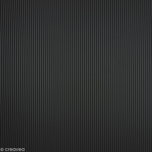 Adhésif Venilia Matières - Rayures noires - 150 x 45 cm - Photo n°1
