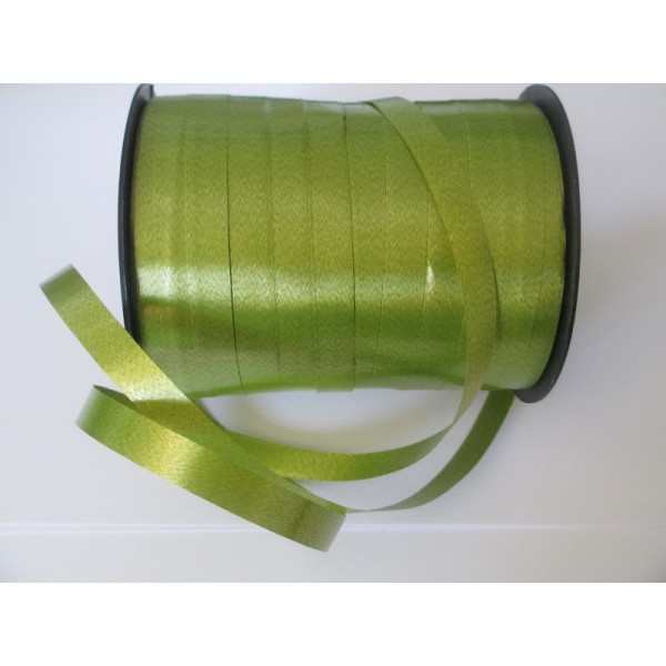 10 Mètres De Bolduc Vert Pour Emballage Cadeaux Et Décoration10Mm - Photo n°1