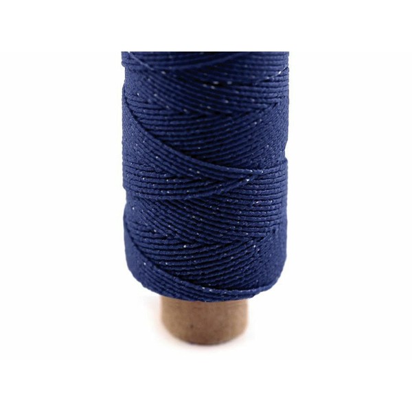 1pc Néon Bleu Élastique du Fil à Coudre Ø1mm; 30 m de Longueur Par Bobine, les Autres Threads, Merce - Photo n°1