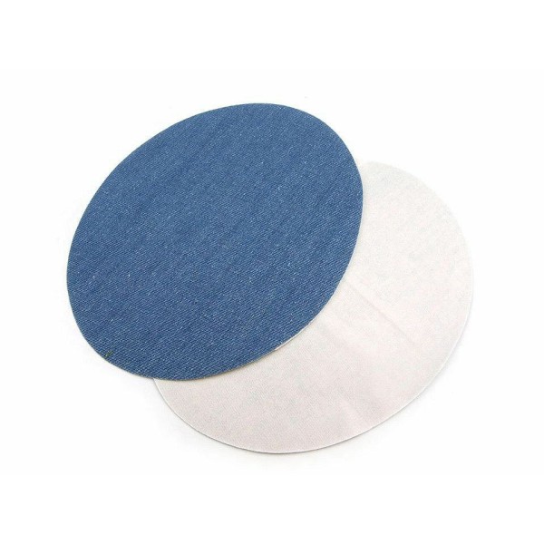 1bag Bijou Bleu Denim à repasser sur les Patchs 11x14cm, Coudre-sur, Et à la réflexion, à la Merceri - Photo n°2