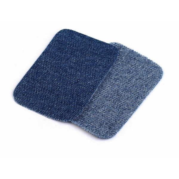 1bag Bleu Denim à repasser sur les Patchs 7.6x4.9cm, Coudre-sur, Et à la réflexion, à la Mercerie - Photo n°1