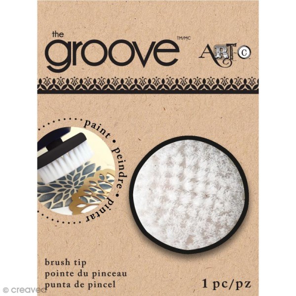 Pointe brosse pour outil The Groove - Photo n°1