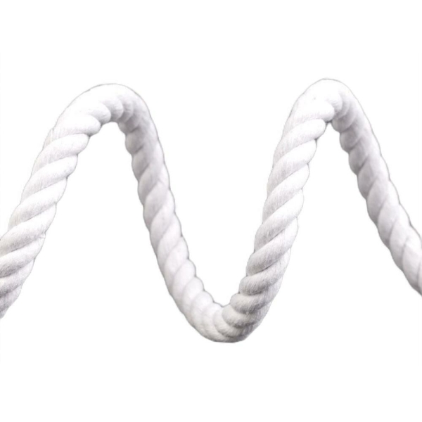 5m de Coton Blanc corde / Corde de Ø10mm Entreprise, Cordon Macrame, Cordon de la Décoration, de la - Photo n°3