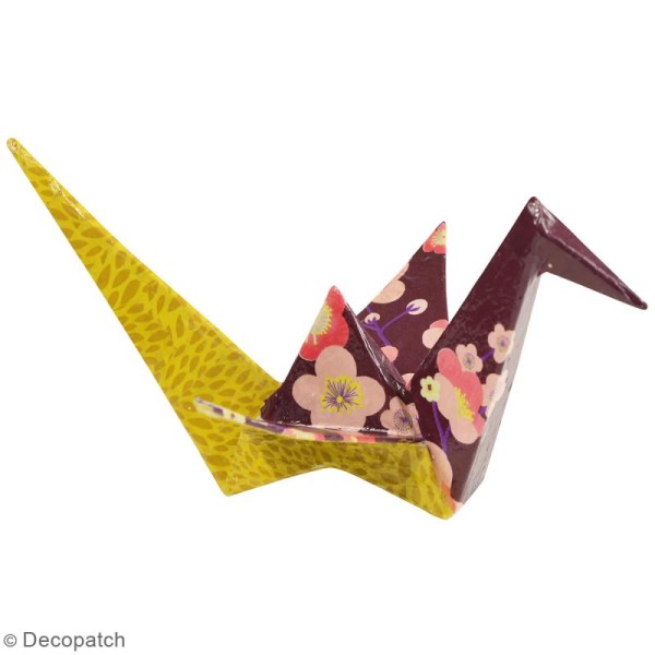 Grue origami à décorer - 23 x 15 x 3 cm - Photo n°2