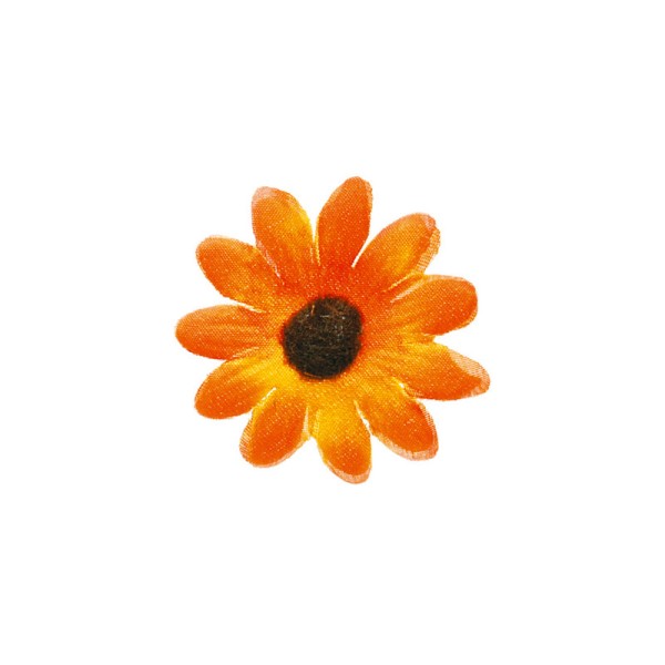 Confetti fleur orange x24 - Photo n°1