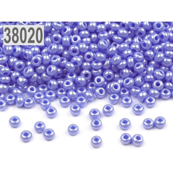 20g 38020 Bleu-violet Perles de rocaille PRECIOSA 10/0 - 2.3 mm - Photo n°1