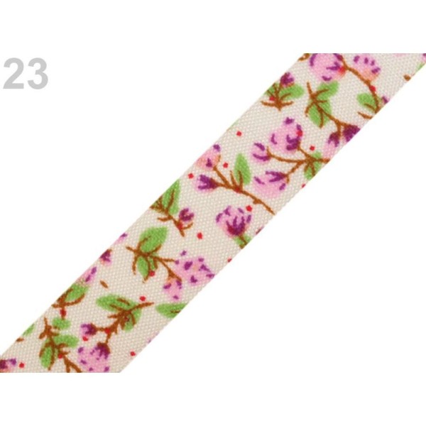 1pc 23 Rose Pâle Auto-adhésif Ruban Textile Largeur 14mm de Fleurs, de Scrapbooking Et de Washi Tape - Photo n°1