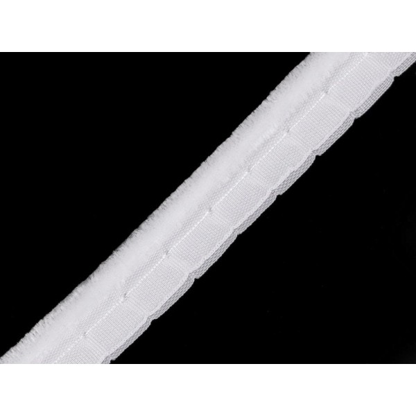 10m-Blanc Velours Insertion de la Tuyauterie de la Largeur de 10mm, de Biais, Biais, de découper les - Photo n°2