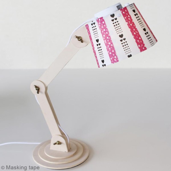 Masking Tape Pastel rose - 15 mm x 10 m - Photo n°6