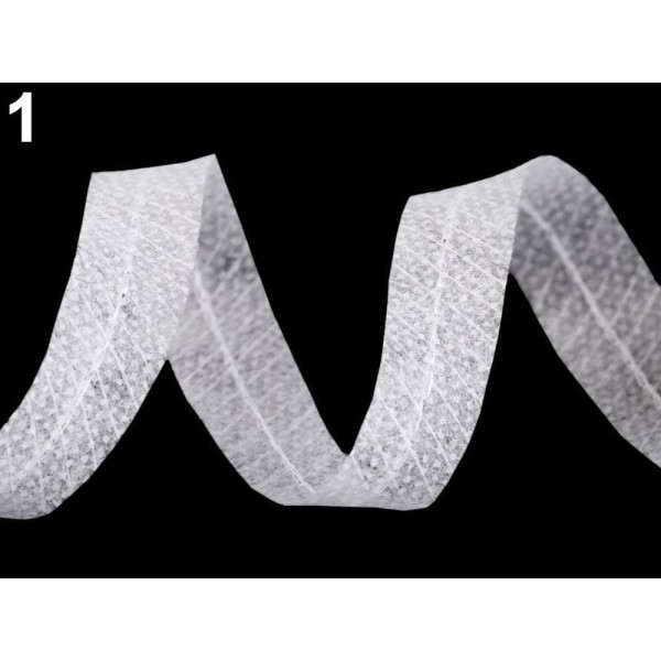 100m Blanc Fusible de l'Interfaçage de la Bande W/h Thread, Fusibles, la métallisation et de Stabili - Photo n°1