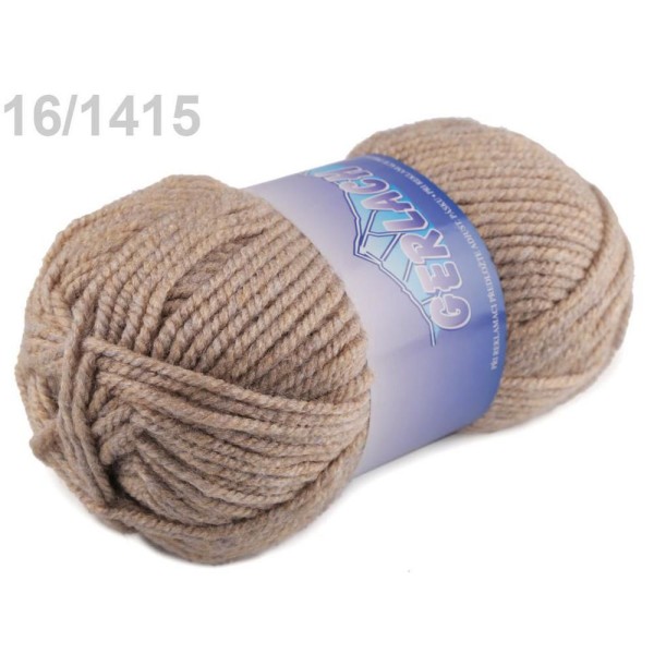 1pc 16 (1415) Cubain de Sable du Fil à Tricoter 100 g Gerlach, Tricot, Crochet, Broderie, Mercerie, - Photo n°1