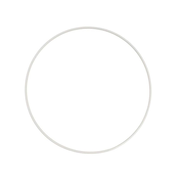 Cercle nu en métal - 25 cm de diamètre - Photo n°1
