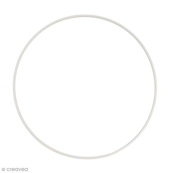 Cercle nu en métal - 40 cm de diamètre - Photo n°1