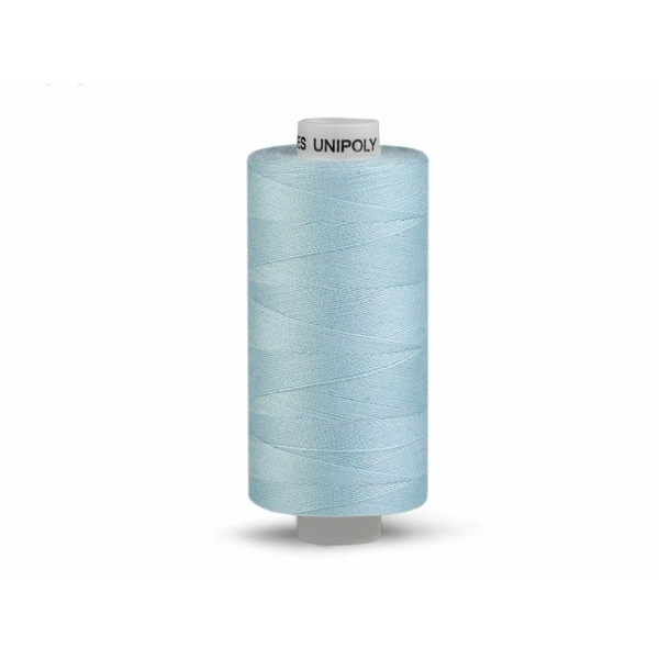 10pc Peu De Bleu Fils de Polyester 500m Unipoly, de Couture, de Mercerie - Photo n°1