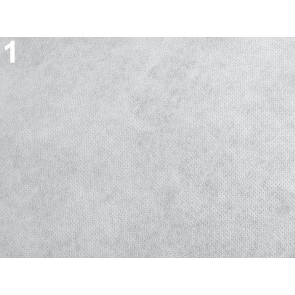 1m Blanc Non-tissé Fusible Interfaçage Novopast 80+18 g/m2, Et l'Interlignage, la métallisation et d - Photo n°1