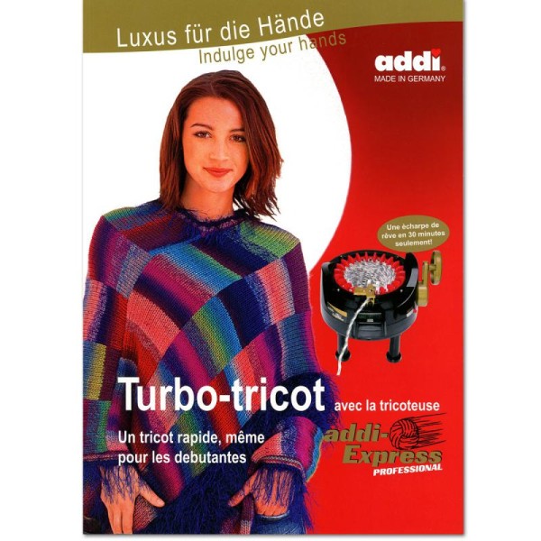 Livre Turbo-Tricot n°1 - 15 modèles faciles à réaliser au tricotin - 48 pages - Photo n°1