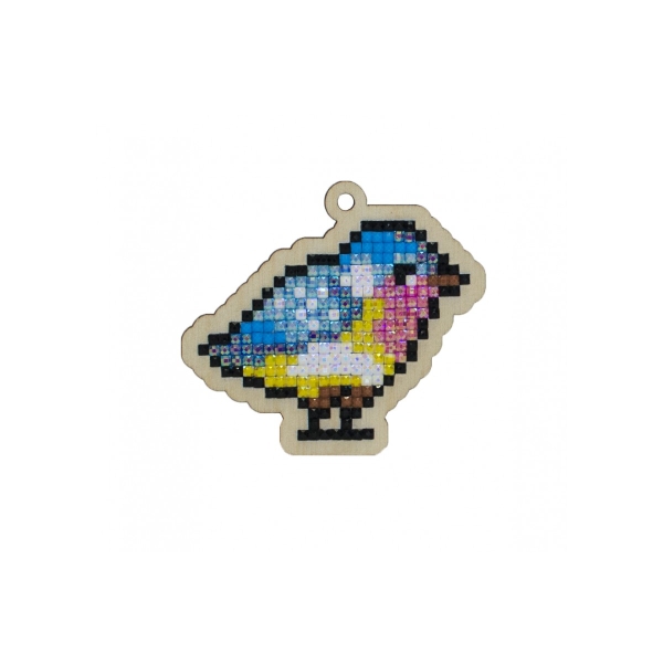 Broderie Diamant Kit- Bébé oiseau WW306- Mini - Photo n°1