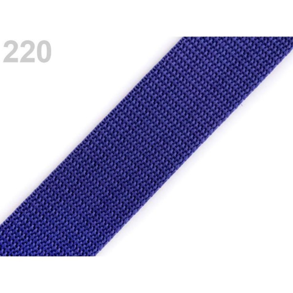 5m 220 Bleu de Cobalt Polypropylène Sangle Largeur 30mm Type Bx, Sangles, Mercerie, - Photo n°1