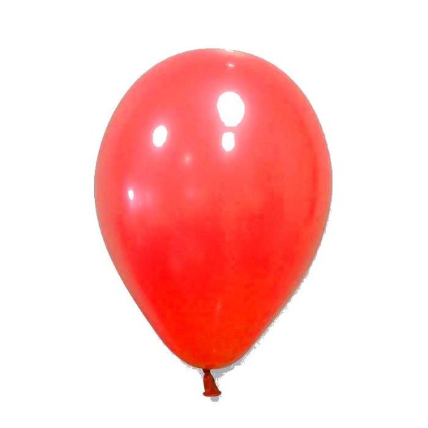 50 Ballons opaques rouge - Photo n°1