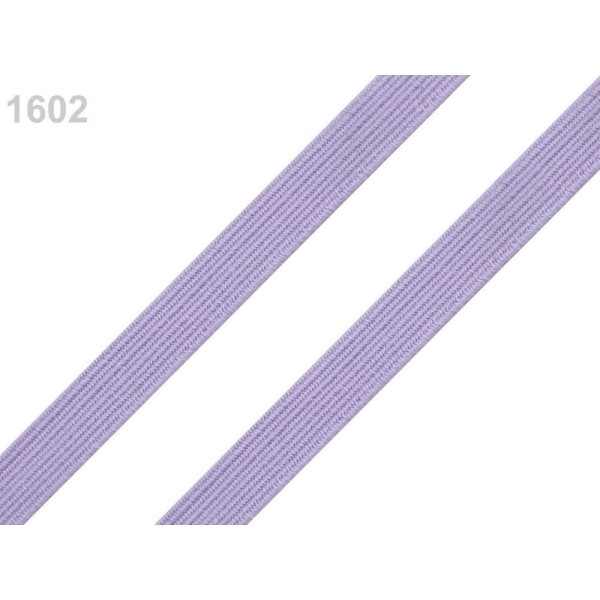 50m 1602 Violet Lilas Lingerie Élastique Largeur 7mm, Et de la Boutonnière, Tricot, Mercerie, - Photo n°1