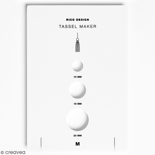 Appareil à pampilles Tassel Maker - Moyen modèle - 10, 15, 20 mm - Photo n°1