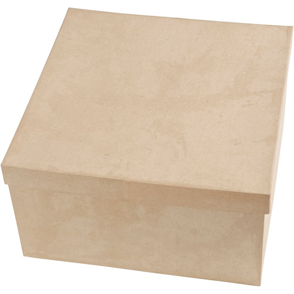 Assortiment de boîtes en papier mâché - 7 formes différentes - 6 à 11 cm - 63 pcs - Photo n°2