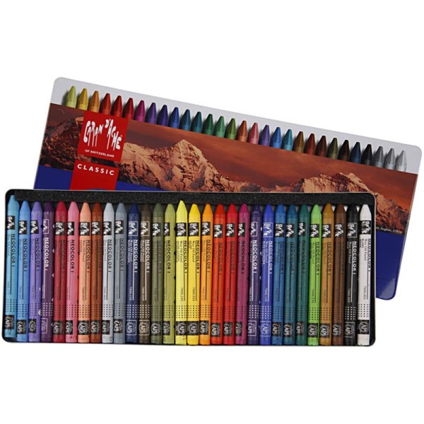 Boîte de crayons de couleur Caran d'Ache - 8 mm - 30 pcs - Photo n°1