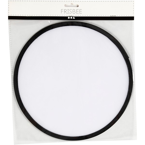 Frisbee 25 cm - Blanc - 1  pce - Photo n°2