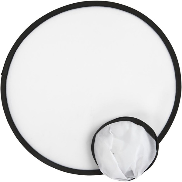 Frisbees en nylon 25 cm - Blanc - 5 pcs - Photo n°1