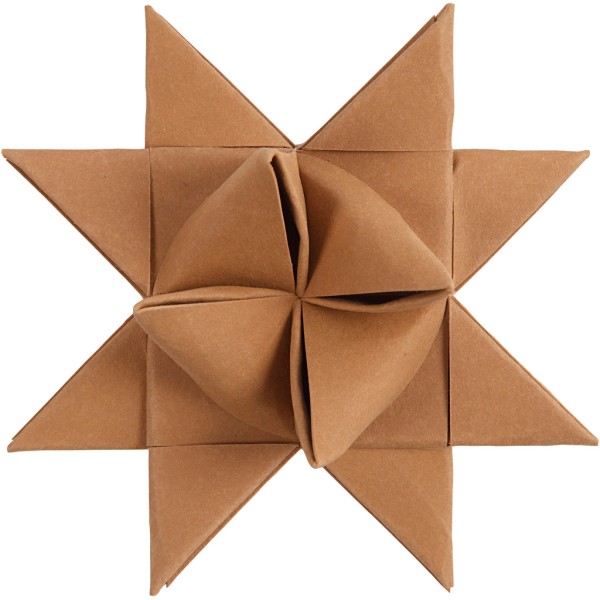 Bandes de papier pour étoiles - imitation cuir - Largeur 15 et 25 mm - 24 pcs - Photo n°3