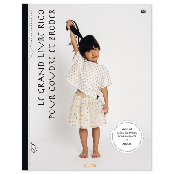 Livre couture et broderie - Le grand livre Rico pour coudre et broder - Photo n°1