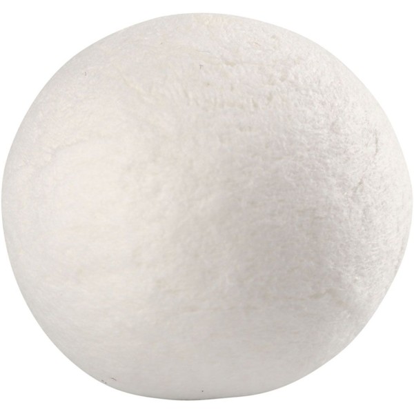 Boule d'ouate de cellulose - Blanc - 20 mm - 15 pcs - Photo n°1