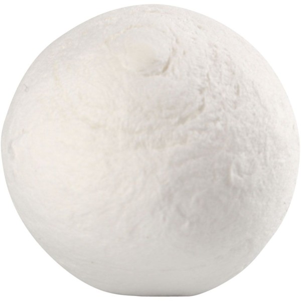 Boule d'ouate de cellulose - Blanc - 30 mm - 10 pcs - Photo n°1