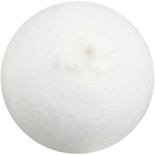 Boule de ouate de cellulose - Blanc - 40 mm - 100 pcs - Photo n°1