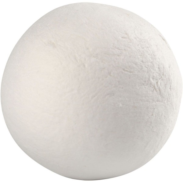 Boule d'ouate de cellulose - Blanc - 50 mm - 4 pcs - Photo n°1