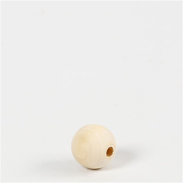 Perles en bois Lilas de Perse - 15 mm - 500 pcs - Photo n°2