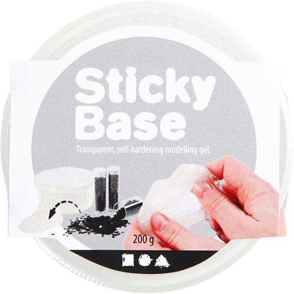 Sticky Base - Pâte transparente autodurcissante - 200 g - Photo n°2