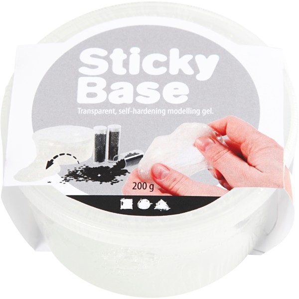 Sticky Base - Pâte transparente autodurcissante - 200 g - Photo n°1