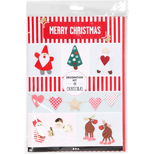 Kit de décoration en papier - Noël - Photo n°2