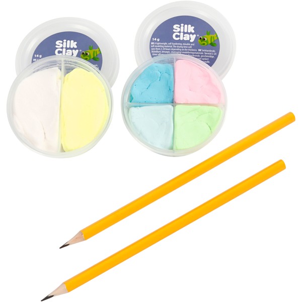 Kit créatif Silk Clay - Décorer son crayon - Photo n°4