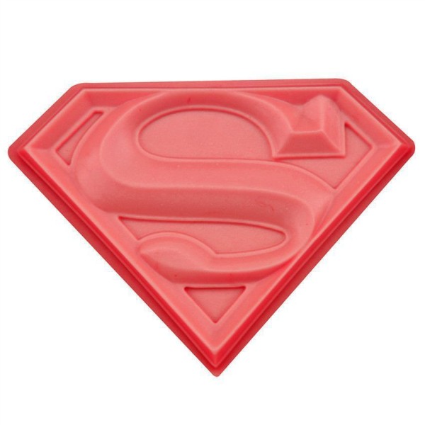 Superman Signe de super-Héros de Marvel en Film, la 3D en Silicone de Chocolat Savon Gâteau, Fondant - Photo n°2