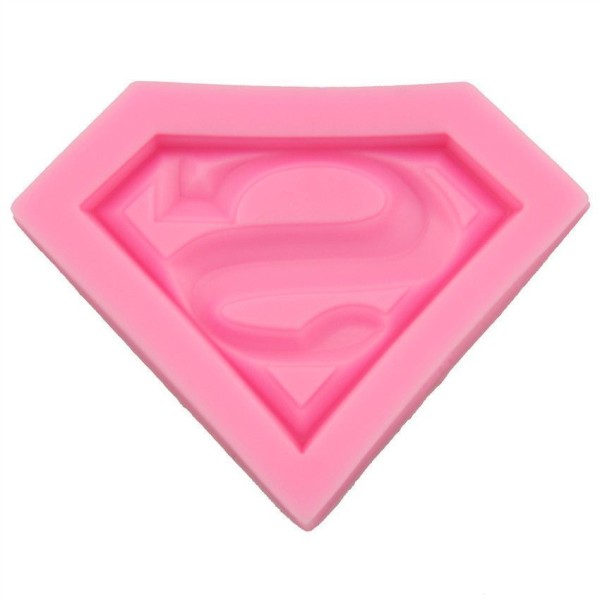 Superman Signe de super-Héros de Marvel en Film, la 3D en Silicone de Chocolat Savon Gâteau, Fondant - Photo n°5