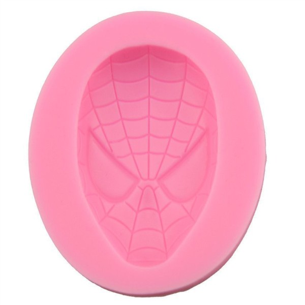 Spiderman Masque de super-Héros Marvel Film, 3D en Silicone de Chocolat Savon Gâteau, Fondant Gâteau - Photo n°4